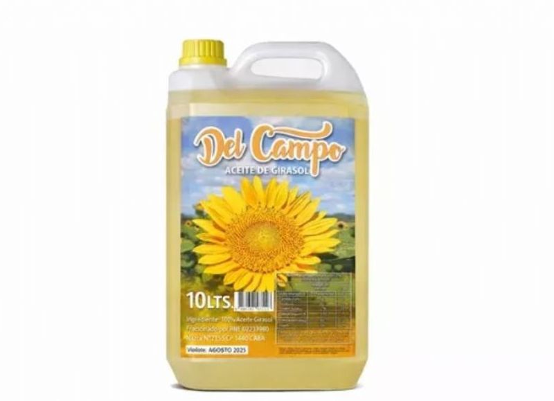La Municipalidad prohibió la venta del aceite de girasol de la firma “Del Campo”