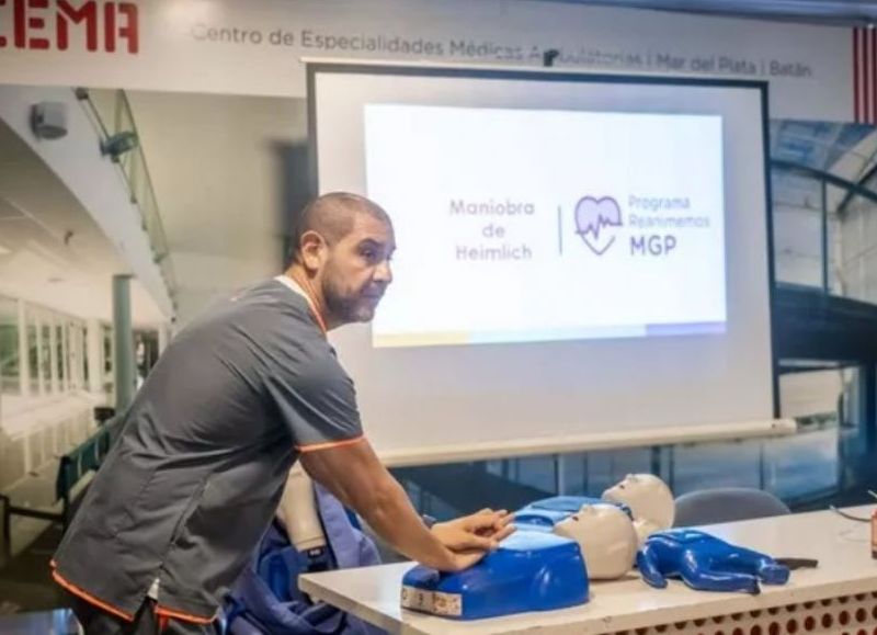 Habrá una nueva jornada gratuita de RCP en el CEMA organizada por la Municipalidad de General Pueyrredon