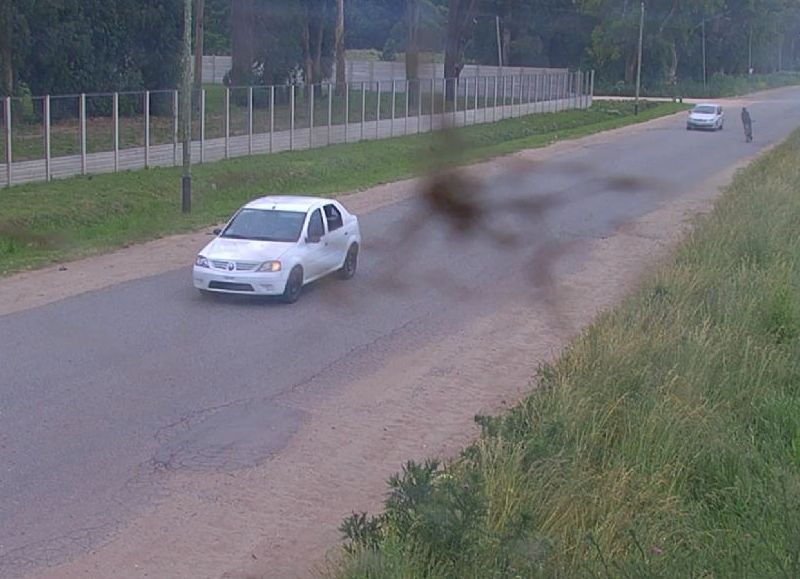 A través de las cámaras del COM: persecución, reducción y recuperación de un vehículo y una moto robados