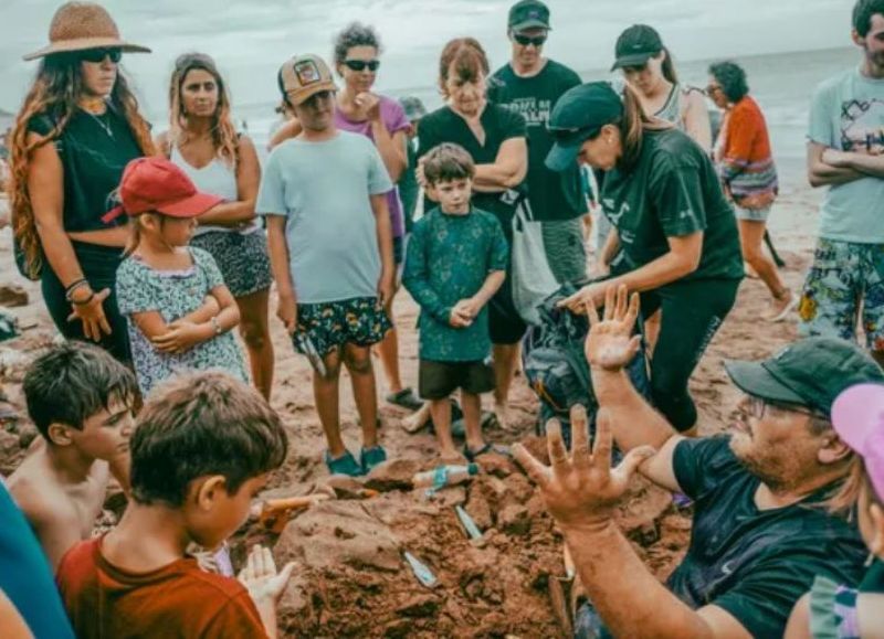 El Museo Scaglia invita a una salida gratuita para conocer un yacimiento paleontológico clave en San Eduardo del Mar