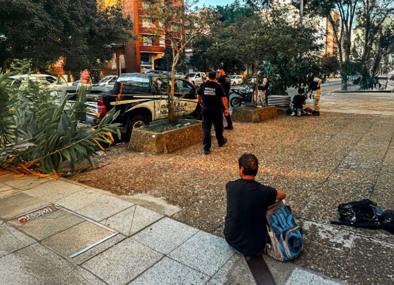 Aprehendieron a un hombre con un arma blanca tras una pelea en Libertad y la costa