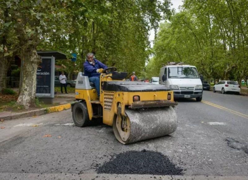 El Municipio continúa avanzando con el plan de Bacheo Express y ya se acerca a los 5.000 baches reparados