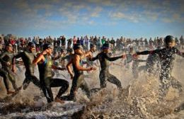 Palacio Balena y Alucin, triunfadores con plusmarcas en el Triatlón de Mar del Plata